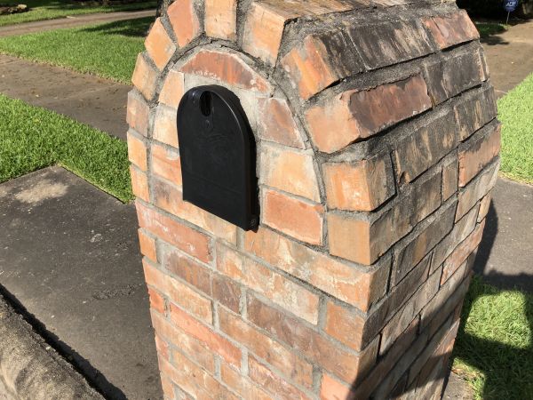 Brick Mailbox Repair in Longwood