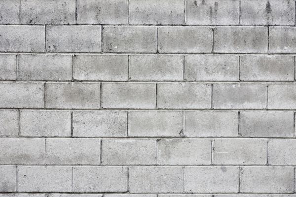 Cinder Block Wall Repair in Longwood