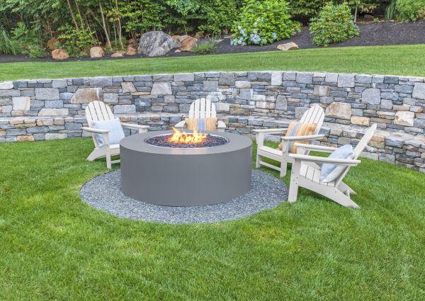 Rock Wall Landscaping in Longwood