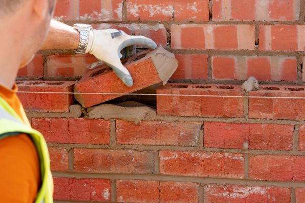 Red Brick Installation in Longwood