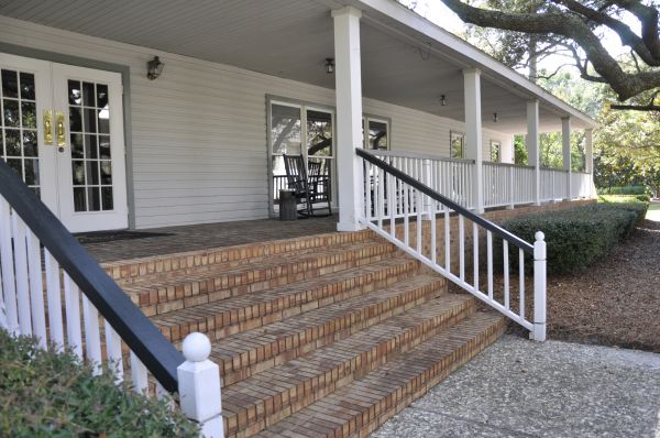 Brick Porch Installation in Longwood