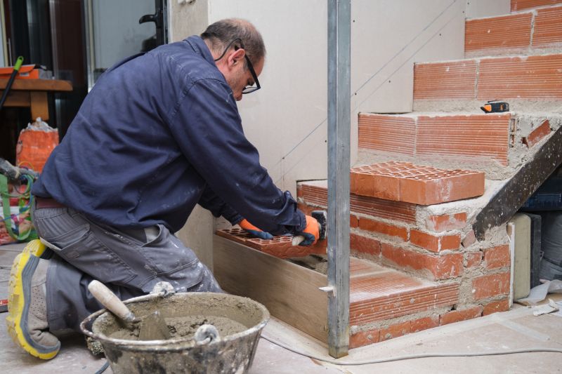 Masonry Steps Installation